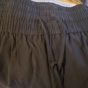 Nordstrom High elastic waist drawstring wide leg pants